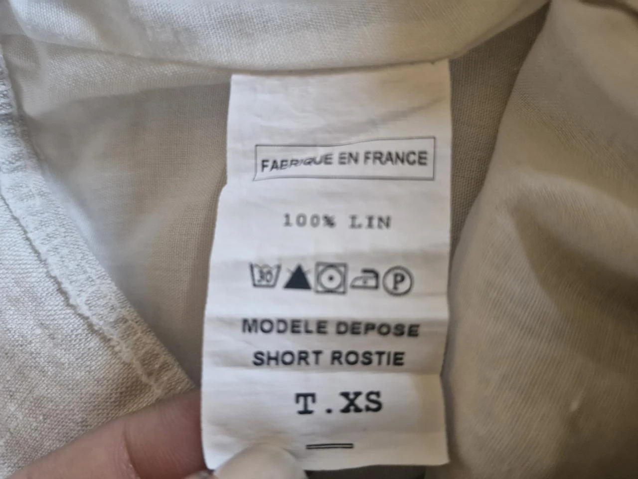Dames hoge taille short - Maat XS – photo 4